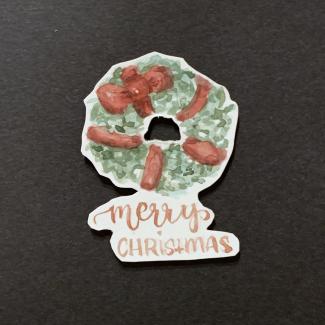 a wreath