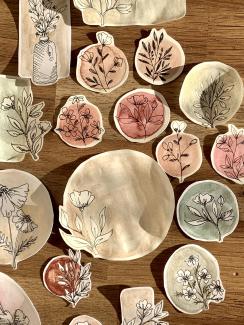 some cute flower illustrations