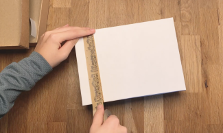 wrapping a package