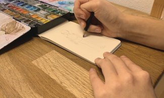 me while drawing
