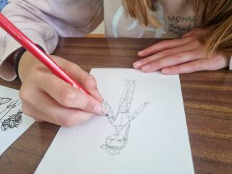 A kid's exercise