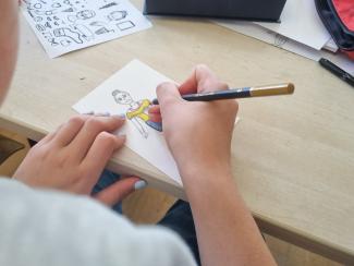 a kid's drawing