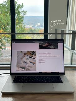 my entry on the website of the wedding fair