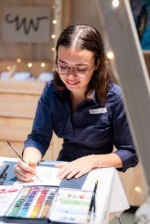 me while live drawing