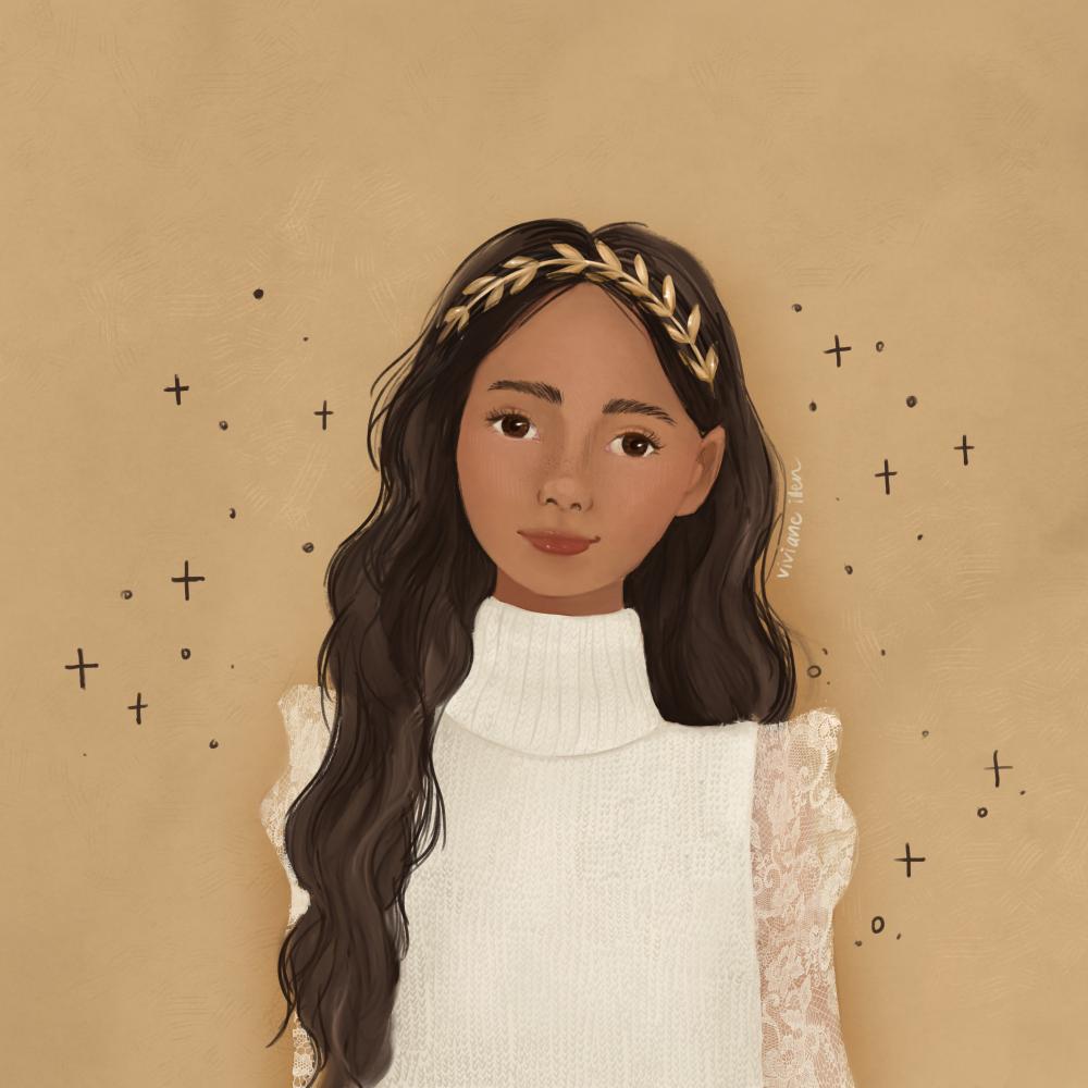 a portrait illustration