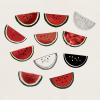 watermelon slices in different illustration styles
