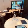 POV of a participants view during the course
